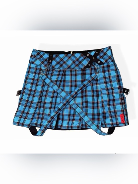 Tripp nyc Dresses & Skirts - Tripp NYC Vintage Pleated Punk Suspender Skirt